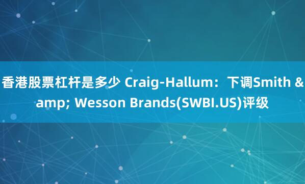 香港股票杠杆是多少 Craig-Hallum：下调Smith & Wesson Brands(SWBI.US)评级